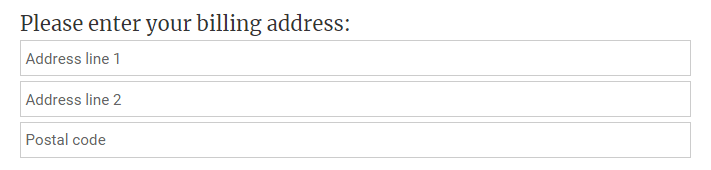 Comment question example
